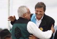 Javier Fernández homenajeado en la Vaqueirada de Aristébano