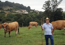 Manuel Ángel Iglesias: “Nuestra explotación destaca por la genética, tenemos cuatro generaciones de vacas”