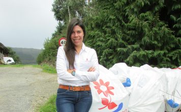 Elisa García, asesora de fertilizantes del Grupo Ladislao: “El encalado en Asturias es muy necesario”