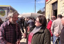 Reivindicación de los ganaderos en la Feria de Corao