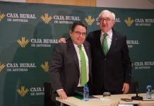 Relevo tranquilo al frente de Caja Rural de Asturias