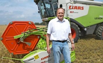 El presidente de los agricultores europeos conoce el campo español de la mano de UPA