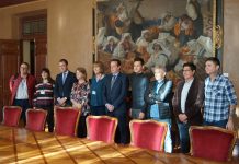 La Junta General recibe a los coordinadores del Parlamento Rural Europeo
