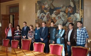 La Junta General recibe a los coordinadores del Parlamento Rural Europeo