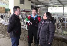 Entrevista a Germán Fdez. de Ganadería Venturo S.C. y Alberto Sánchez, comercial de Lely en Asturias