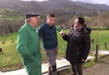 Entrevista a Alfonso Cueto y su nieto Pedro Lozana en La Cobertoria (Nava)