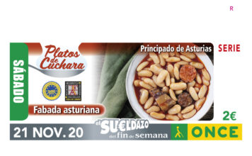 El cupón de la ONCE de este sábado promociona la IGP Faba Asturiana