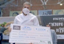 José Manuel Villamayor, campeón amateur del Auténtico Cachopo Asturiano