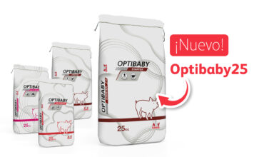 Optibaby 25: el nuevo pienso estárter para una tercera fase en lechones