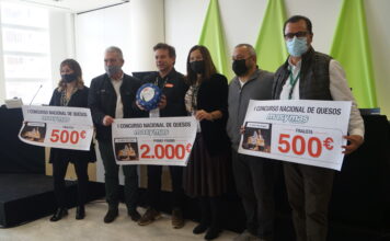 Un queso azul de sidra de Los Caserinos, premio Nacional ‘El sabor del origen’ de masymas