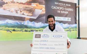 Raúl Bernardo Suárez gana el Campeonato Amateur del Auténtico Cachopo Asturiano