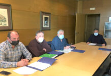 USAGA mantiene una reunión de trabajo con el consejero Alejandro Calvo