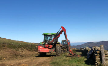 Tineo finaliza los desbroces de 73 kilómetros de caminos en cuatro concentraciones parcelarias