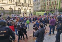 Cinco detenidos por los altercados de la última manifestación ganadera
