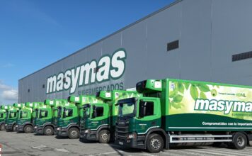 masymas apuesta por la sostenibilidad de su Logística incorporando 11 camiones GNL
