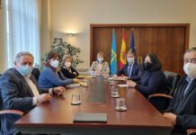 Los sindicatos agrarios asturianos trasladan a la Delegada del Gobierno sus peticiones ante la situación del sector ganadero