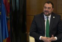 Entrevista a Adrián Barbón, presidente del Principado de Asturias
