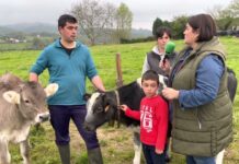 Entrevista a Francisco Javier Coviella y Lucía Cueto con su hijo Mario