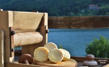 Cita del queso Casín en la plaza del Ayuntamiento de Campo de Caso