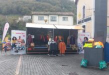 La caravana de reciclaje textil de Cogersa y Cáritas Koopera recorre Asturias a partir de este lunes