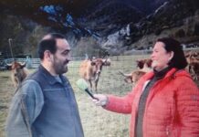 Sergio Vega González, ganadero de Campo de Caso