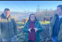 Diego Aladro y José Miguel García, socios de La Ponderosa de cría de bueyes