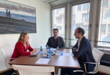 ASINCAR expone la situación de las empresas cárnicas asturianas a la presidenta de FADE