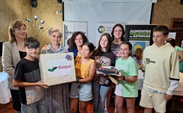 Los premios a los mejores huertos escolares ecológicos de Asturias se entregaron en Tineo