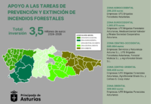 Fomento refuerza la lucha contra los incendios forestales: 3,5 millones que permitirán contar con 120 personas de apoyo al SEPA distribuidas por toda Asturias