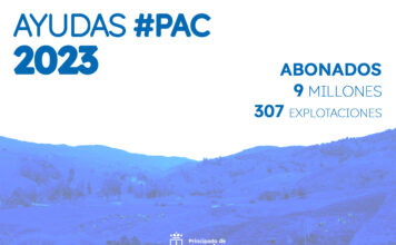 Medio Rural abona 9 millones en ayudas de la PAC a 307 explotaciones agrícolas y ganaderas