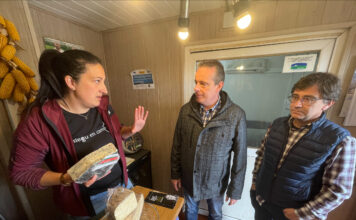 Medio Rural invierte 42.000 euros en la red de abastecimiento de agua para la cueva de La Boriza, donde se madura queso Cabrales