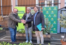 Caja Rural de Asturias, Campoastur y COPAE firman un convenio de colaboración para impulsar la Red de huertos ecológicos escolares del Principado de Asturias