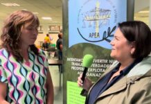 Arancha Freije, presidenta de la Asociación de Productores Ecológicos de Asturias
