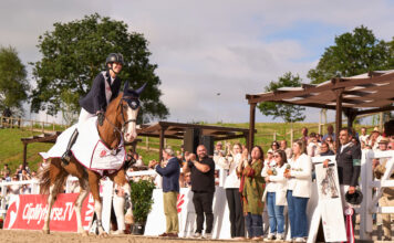 Triunfo español en el Gran Premio del CSI3* Maeza, con Teresa Blázquez protagonista
