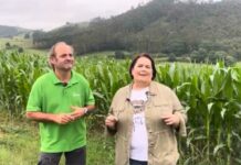 Dani Baizán, técnico comercial de DELAGRO sobre trabajos con dron