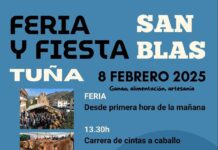 Tuña celebrará el sábado la Feria de San Blas