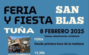 Tuña celebrará el sábado la Feria de San Blas