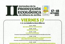 El primer Mercado del Paraíso Natural de producción ecológica protagoniza las II Jornadas de producción ecológica de Ribera de Arriba