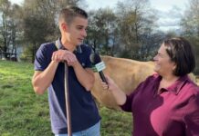 Entrevista a Héctor Fernández, joven ganadero en Rozamayor (Mieres)