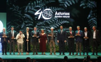El Principado celebra los 40 años de ‘Asturias Paraíso Natural’ con un homenaje al sector turístico y a quienes impulsaron la marca