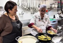 Entrevista a la guisandera Mayte Álvarez, Casa Lula de El Crucero (Tineo) celebra la Nochebuena con miñuelos