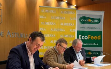 Alimerka se compromete a mantener el precio que paga por la leche a los ganaderos