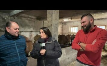 Ángel Menéndez y Jonny González de Casa Pepón S.C. de Calleras (Tineo)
