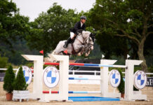Recital de Jesús Garmendia con “Callias” en el Trofeo BMW Autosa del CSI3* Maeza MQ