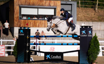 Triunfo del portugués Ricardo Gil Santos en el Trofeo Caixabank del CSI3* Maeza