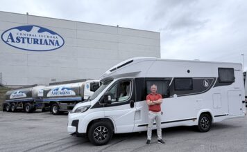 Central Lechera Asturiana entrega el premio de su promoción ‘Gana una autocaravana’