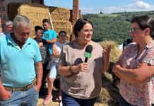 Entrevista a vecinos de Fontalba (Tineo) tras la tormenta que causó daños en el pueblo